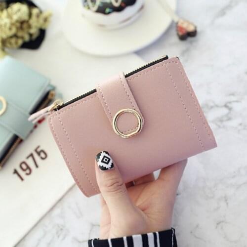 Women Wallets Small Fashion Brand Leather Purse Women Ladies Card Bag for Women 2021 Clutch Women Female Purse Money Clip Wallet