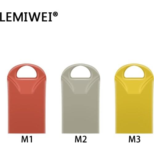 USB 2.0 Metal Mini USB Flash Drive 4GB 8GB 16GB Colorful Lovely Pendrive 32GB 64GB Memory Stick U Disk Pen Drive Gift