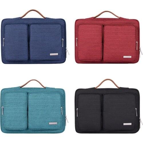 New Business Multifunctional Briefcase Waterproof Tablet PC Sleeve Notebook Case Bag for iPad Mackbook HUAWEI XIAOMI Sleeve