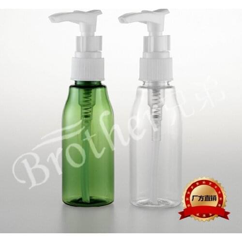 Wholesale 60ml Pump Pressed Lotion Jack Necked Cosmatics Packing Bottle 20pcs/lot