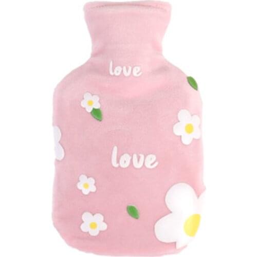 Plush Hot Water Bottle Water Injection Explosion-Proof Mini Cute Hand Warmer Female Warm Student Warm Water Bag GRSA889