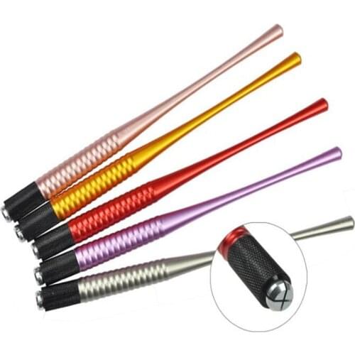 Pro tattoo Pen Manual Tattoo Machine Permanent Eyebrow Makeup Pencil Stainless Steel maquiagem microblading accesories