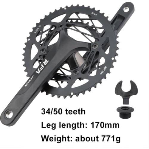 RFA Road Bike Crank 34/50T Double Disc Sprocket 22 Speed 105 Kit Racing Bike Crank bike Parts