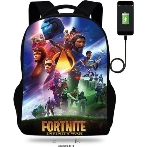 Among us Teenage Girls Boys Backpack Students School Bags Pattern Childrens Schoolbag Mochilas Usb Charging Bookbag