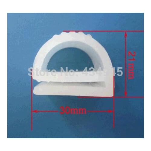 30x21mm E article silicone bar.high temperature resistance heat-resistant e The oven sealing strip Rubber Seal strip