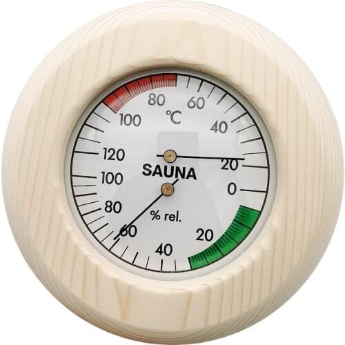 2-in-1 Sauna Thermometer Hygrometer Indoor Wood Thermo-Hygrometer Thermometer Hygrometer