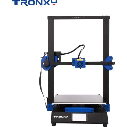 TRONXY Newest 3D Printer Free Shipping XY-3 PRO 300*300*400 Titan Extruder Glass Plate Double Motor Impresora 3D Aluminium Frame