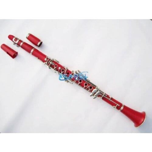 High-grade ABS soprano Clarinet Bb Red Great material