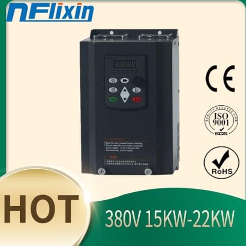 380V 15KW VFD High Performance AC to AC Variable Frequency Inverter of Three Phase