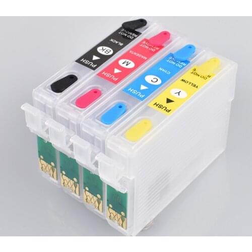 135 T1351 +T1332 T1333 T1334 refillable ink cartridge for epson Stylus T25 TX123 TX125 TX133 TX135 printers Auto reset chip