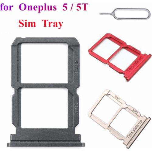 KAT For Oneplus 5T Sim Tray Holder Adapter Socket With Eject Pin Needle Tool Quality Guarantee