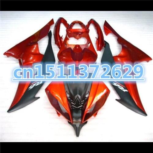 Orange black YZF-R6 2008 2012 08-12 R6 YZF 09 10 11 YZFR6 08 12 08 09 10 11 12 Motorcycle Accessories Parts for Yamaha Frames