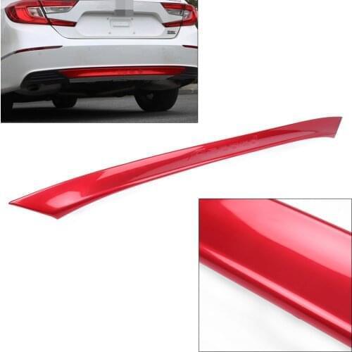 Car Rear Bumper Molding Cover Trim for Honda Accord 2018-2019 ABS Red New