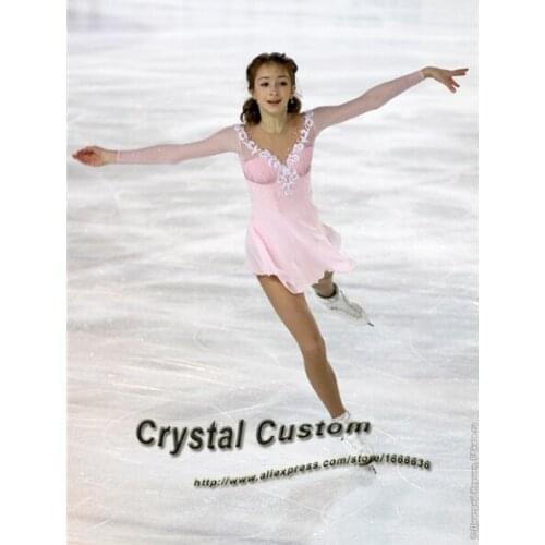 Ice Figure Skating Dress For Kids Fashion New Brand Figure Skating Dress For Competition DR3531