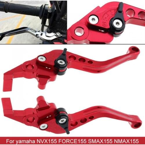 Motorcycle Brake Clutch Master Cylinder CNC Clutch Brake Pump Reservoir Hydraulic Pump Lever for Yamaha / NVX155 /FORCE155
