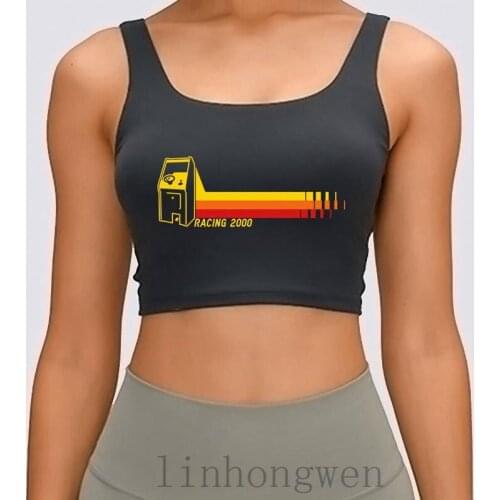 Racing 2000 Women Tank Top Spring Autumn Kawaii Customize S-XL Funny Famous Vintage Crop Top