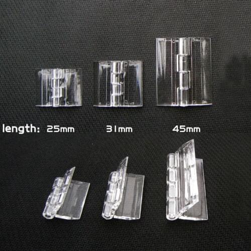 Small Light Mini Clear Transparent Acrylic Plastic Display Furniture Cabinet Door Window Music Box Case Hinge Piano Plexiglass