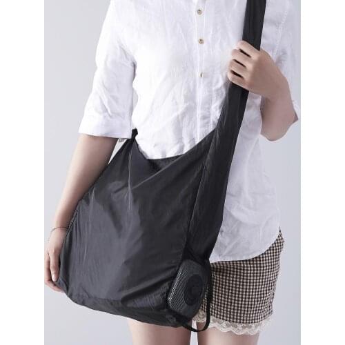 Storage Bag Multifunctional Durable Shoppingbag Reusable Shopping Bag Heavy Duty Nylon Foldable Bags With Revolving Storage Box