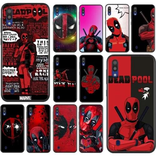 Marvel Deadpool For Samsung Galaxy A90 A80 A70 S A60 A50S A30 S A40 S A2 A20E A20 S A10S A10 E Soft Phone Case