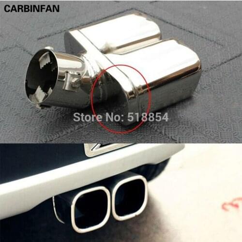 For Suzuki Vitara 2015 2016 Stainless Steel Exhaust Pipe Tail Pipe Muffler Cover Trim Car Styling Aut0 Accessories 1pcs