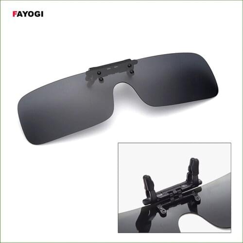 All-in-one Polarized Sunglasses Clip Women & Men Night Vision Goggles For fishing travel