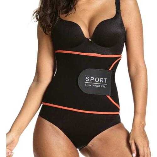 Unisex Waist Trainer Workout Shaper Belt Neoprene Body Shaper Slimming Thermal Sweat Waist Cincher Corset Slimming Belt Woman