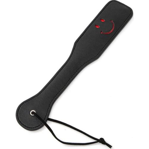 Bitch Slut Sex & Mischief Heart Slapper Paddle Whips fantasy Flogger smile Slave BDSM sex toys for couples bondage spank S0187