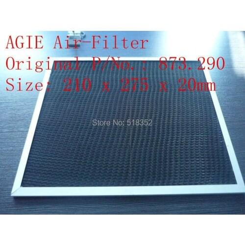 AGIE Air Filter 873.290 EDM Air Filter Agie parts 210 x 275 x 20mm Wire EDM Machine Spare Parts