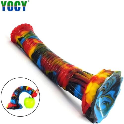 YOCY Horse Silicone Dildo Realistic Animal Dick Anal Dildos For Men Masturbator Sex Toys For Couples Big Buttplug Adult Only Toy