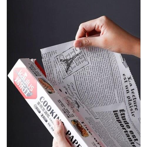 800cm*30cm 1 Roll Parchment Paper Baking Paper Non-stick Free Cutting Suitable For Oven Barbecue Air Fryer Cake Packaging