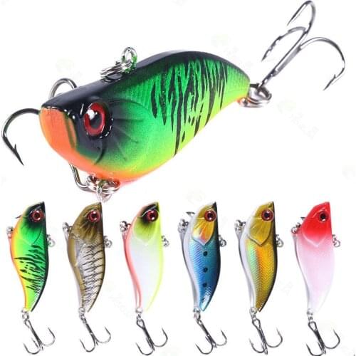 1PCS 6cm 16.5g Crankbait Fishing Lure 3D Printing Artificial Crank Hard Bait Topwater Minnow Fishing wobbler Fishing Accessories