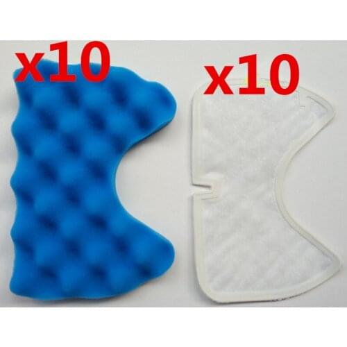 10 sets of high quality vacuum cleaner filter Hepa Part for Samsung Cup DJ97-01158A SC6750 vacuum cleaner dust filter