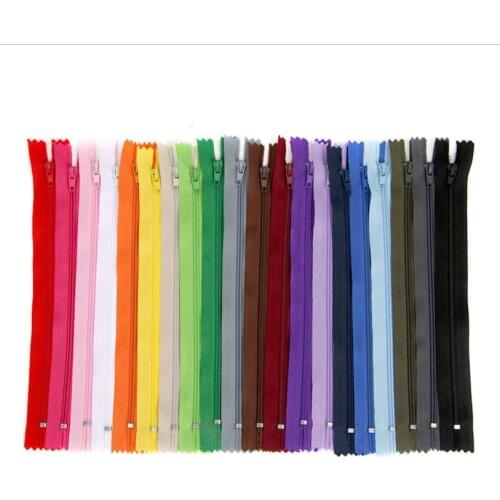 1000pcs/lot 20CM NO.03 Nylon Coil Zippers closed End zipper pants clothing zipper Tailor Sewer Craft Crafters (20 colors)