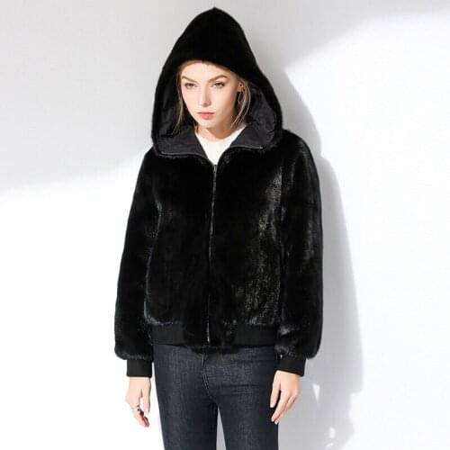 2021 Brand luxury women natural Imported Danish mink fur coat velvet shot style with sashes elegant lady