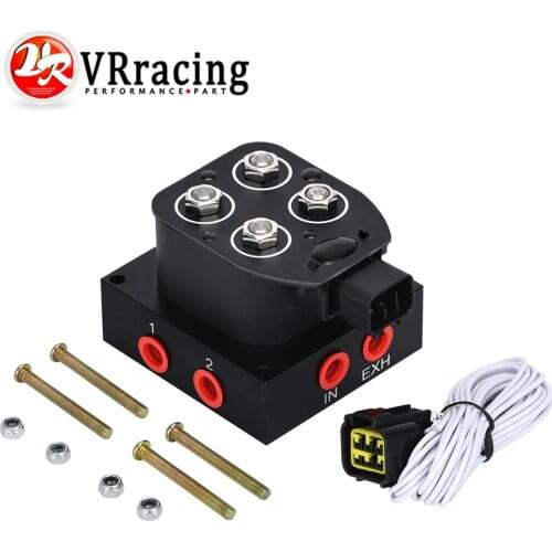 Auto/motorcycle 12V Solenoid Valve Air ride Suspension manifold valve (0-200psi) Control Air Bag Suspension