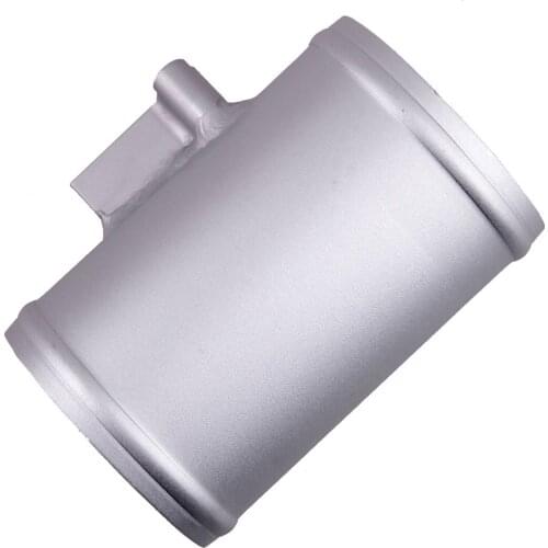 Beler Silver 76mm 3" Mass Air Flow Sensor Intake Meter Mount Connector Adapter Tube