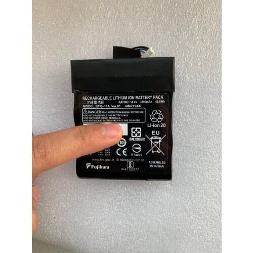 Free Shipping Original BTR-11A for FSM-36S 38S 26S 28S 41S Fusion Splicer 36S 41S optic fiber welder BTR-11 battery pack