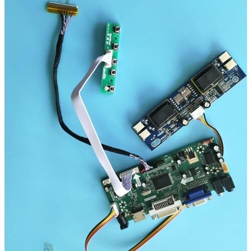 Kit for M236H1-L01 Screen Panel 1920X1080 Controller board 30pin M.NT68682 DIY 23.6" LVDS 4 lamp sVGA DVI HDMI Driver