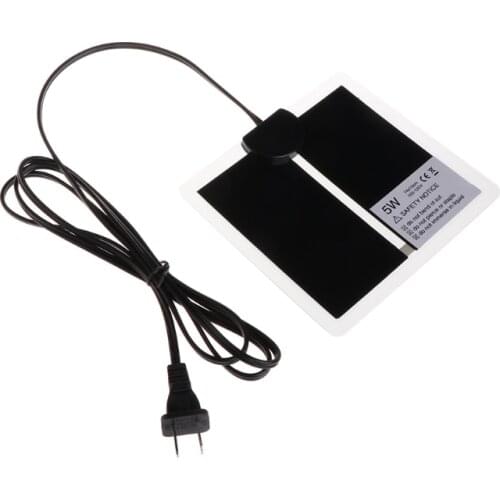 Pet Heating Mat Warmer Amphibians Bed Reptile Brooder Incubator Winter Heat Mats Terrarium Bedding 5W7W/14W/20W US Plug