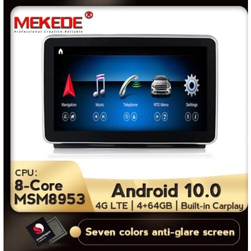 Qualcomm 9‘’ Android 10.0 For Mercedes Benz ML W166/GL X166 2012-2015 Head Unit Navigation GPS Stereo Autoradio Mirror Link IPS
