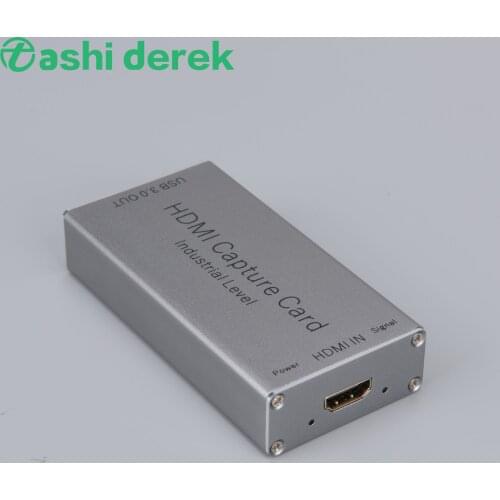 Capture device USB3.0interface video capture card HDMI to USB3.0 HD video and audio capture card HDMI input free-drive