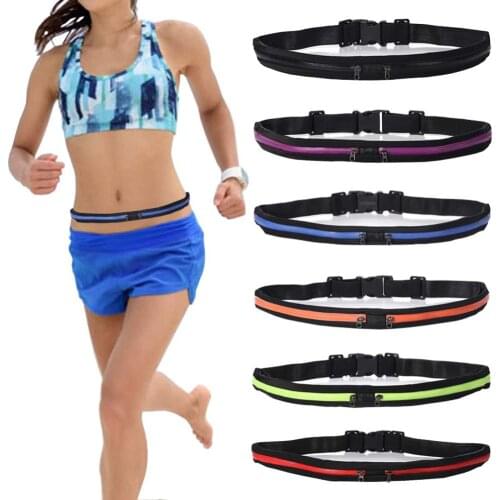 Women Running Belt Waist Bag Fanny Pack Pack Jogging Hiking Cycling Gym Fitness Bag Waterproof Phone Container Holder