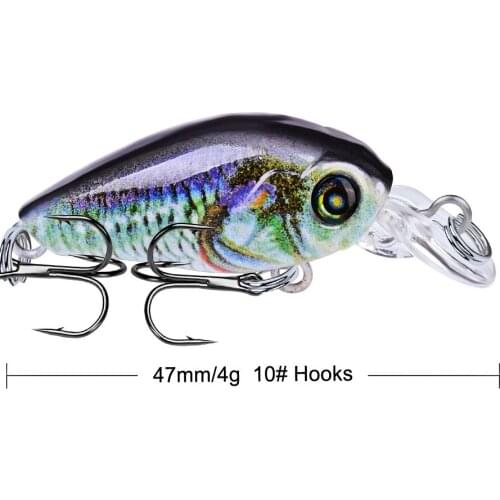 4g 47MM Hard Baits Crankbait Fishing Lure рыбалка pesca зимняя рыбалка зимняя рыбалка снасти для рыбалки