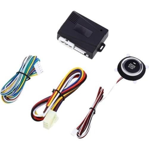 20pcs Car Engine Push Start Button Lock Ignition Starter Keyless Entry Start Stop Alarm Systems Driving Security