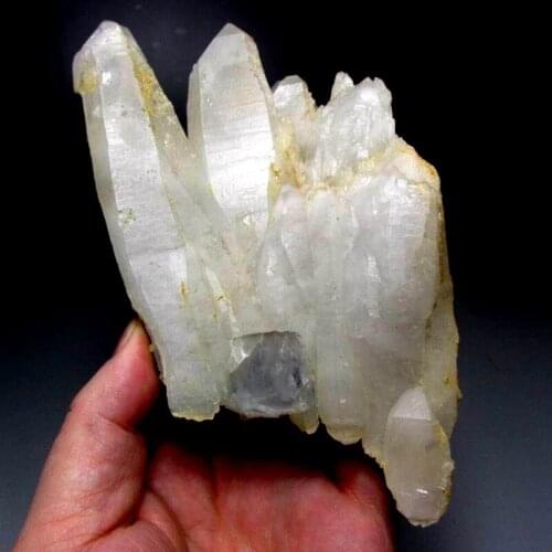 444g Purple-Blue Fluorite on Quartz Matrix Terminated - crystals and stones healing Mineral specimen Home Decor feng shui