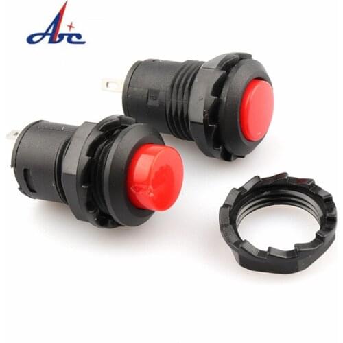 5pcs 12mm Self-locking Latching Push Button Switch