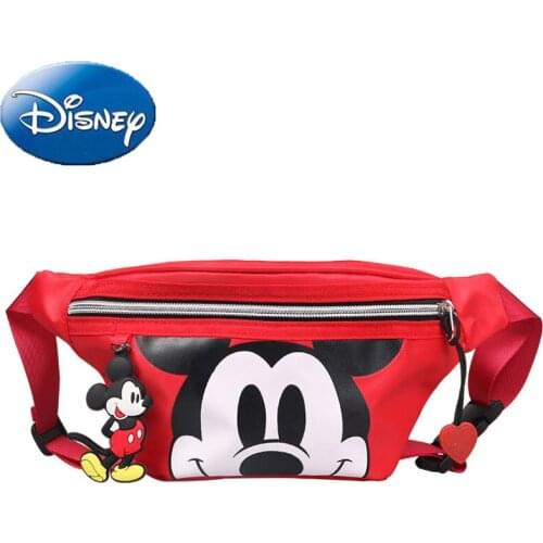 Disney Mickey Mouse Childrens Shoulder Bag Fashion Large Capacity Backpack Cute Boy Handbag Cartoon Girls Messenger Bag Hobos