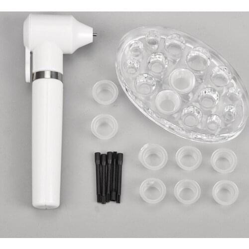 Electric Microblading Tattoo Ink Mixer Mixing Sticks Pigment Cups Holder Set