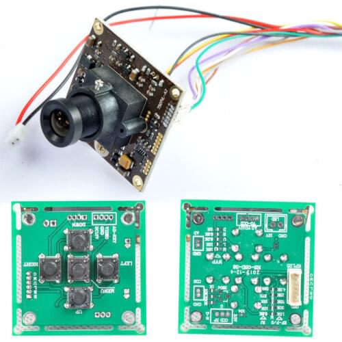 FPV 700TVL Sony Super HAD II CCD WDR Board Mini RC Camera+OSD Control Panel+3.6mm lens For RC