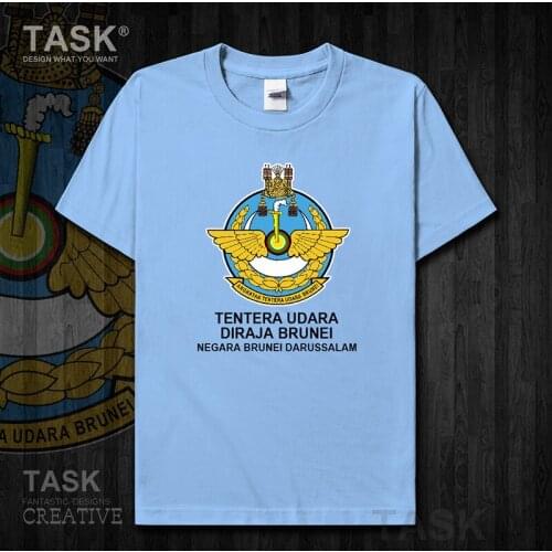 Air Force Nation of Brunei BRN Bruneian mens t shirt new Tops t-shirt Short sleeve clothes cotton Army Tactical Military 01